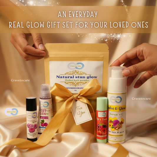Festive glow kit by Crave to care