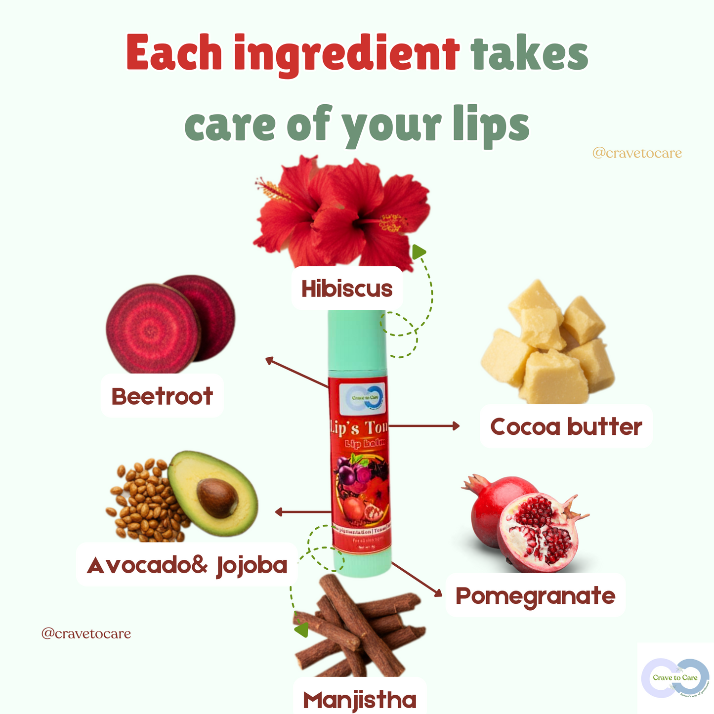 Lip's toner lip balm