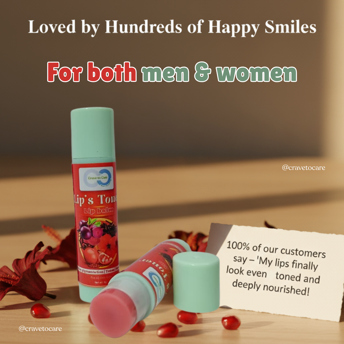 Lip's toner lip balm